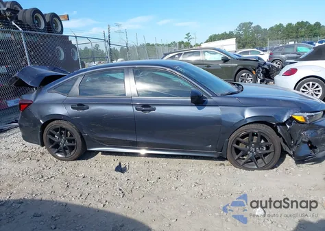 2025 Honda Civic Sport z USA, uszkodzony, nr VIN 2HGFE2F58SH596940